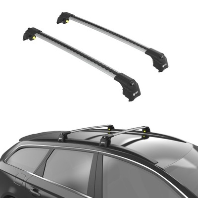 TURTLE BOOT ROOF AIR-2 FOR MERCEDES-BENZ GLA-CLASS X156 SREBRO  