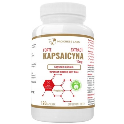 PROGRESS LABS KAPSAICYNA EXTRACT FORTE 10MG 120C