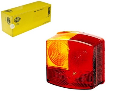 Скло фари лампи czerwony/pomarańczowy bez odblasku f фото №1