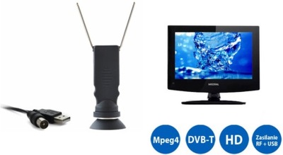 Antena TV DVB-T MISTRAL MI-ANT120 26dB