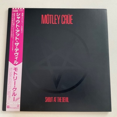 MÖTLEY CRÜE Shout at the Devil **NM**Japan