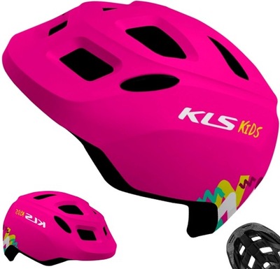 Kask dziecięcy KELLYS ZIGZAG 022 (50-55 cm) pink