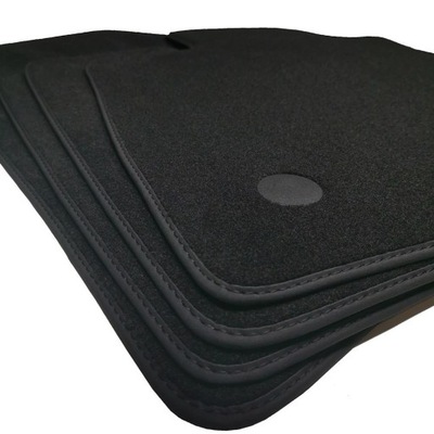 MATS VELOUR FOR AUDI S2 TYPE 89 ABY COUPE (1992-1995) BLACK PRESTIGE  
