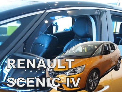 Ветровики heko renault scenic iv / grand od 2017 2szt фото №1