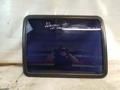 Стекло дверь правая правый задняя задняя doblo i фото №1