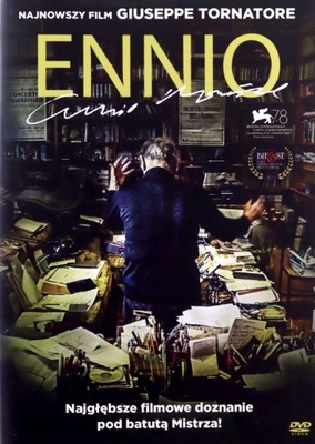 ENNIO Giuseppe Tornatore DVD FOLIA
