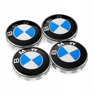 KAPSLE TAPACUBOS AL LLANTAS BMW 68MM 4 PIEZAS  