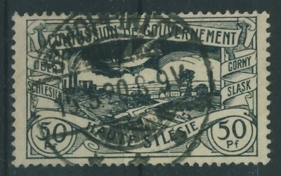 Górny Śląsk 50 pf. - Schoppinitz 1920 r.