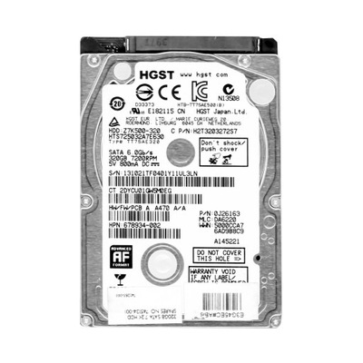 HGST 320GB 7.2k 32MB SATA III 2.5' HTS725032A7E630