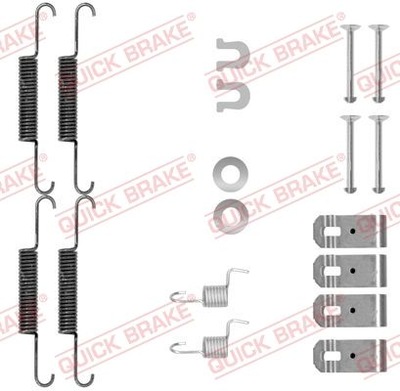 QUICK BRAKE SPRING PADS BRAKE HONDA CR-V III 06-  