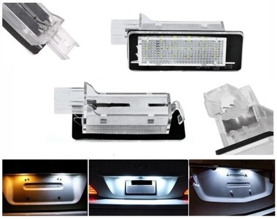 LED (СВЕТОДИОД ) ЛАМПОЧКИ НОМЕРА RENAULT CAPTUR LAGUNA LATITDE L70 SCENIC II III ZEO ZLIO