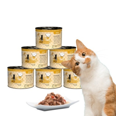 Catz Finefood Mokra Karma dla Kota Ragout N.607 Kaczka i Kangur 190g*6szt