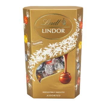 Lindt lindor assorted cornet 337g