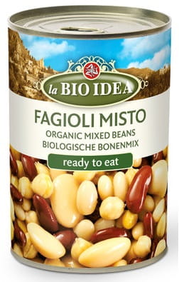 Fasola mix (puszka) BIO 400 g La Bio Idea