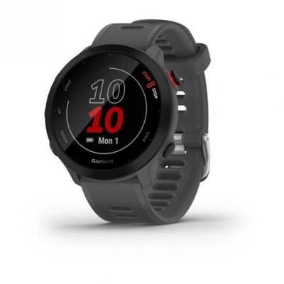 GARMIN FORERUNNER 55 Szary GPS HR SMARTWATCH