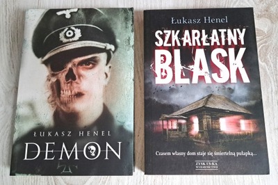 2x Łukasz Henel Szkarłatny blask + Demon