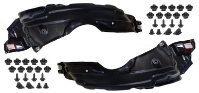 Подкрылок передние клипсы toyota corolla e12 02- hb фото №1