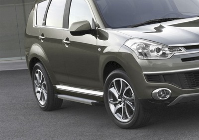 ESCALONES LADO MITSUBISHI OUTLANDER 2007-13 BULL BAR PARACHOQUE TUV  