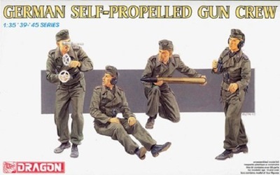 Figurki 1:35 Dragon German Self - Propelled Gun Crew