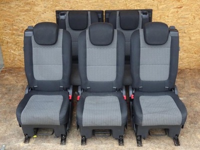 Sharan alhambra 7n обивка сиденья задняя задние ii iii ряд подушка безопасности комплект фото №1