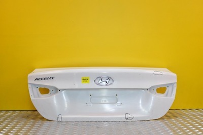 Hyundai accent 2018 2019- крышка багажника задняя багажника фото №1