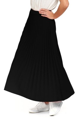 Plisowana spódnica Moraj SD2700-001 czarna XXL