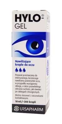 HYLO-GEL zel do oczu 10 ml