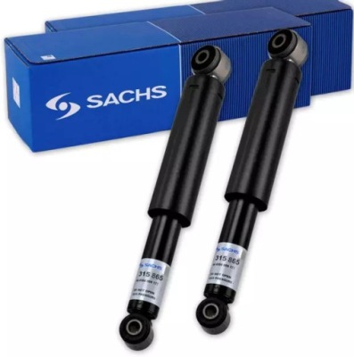 Sachs амортизаторы задний комплект  fiat talento фото №1