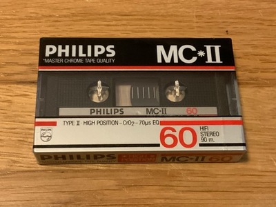 Philips MC*II 60 1985-86 EUR - nowa w folii #042