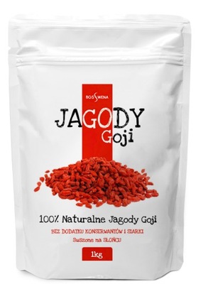 Jagody Goji 1kg - suszone owoce na słońcu