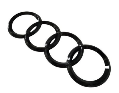 EMBLEM REAR BLACK AUDI A6 C7, Q5, Q7 216MM  