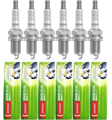 6X PLUG IRIDIUM DENSO IK16TT PETROL LPG  