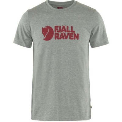 Męska koszulka Fjallraven Logo T-shirt grey malange S