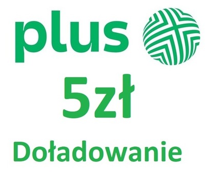 Doładowanie Plus 5 złotych PROMOCJA