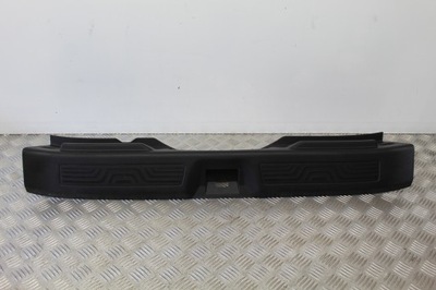 Накладка порог защита поперечина багажника kadjar lift фото №1