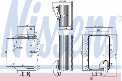 RADIATOR OILS NISSENS 90807  