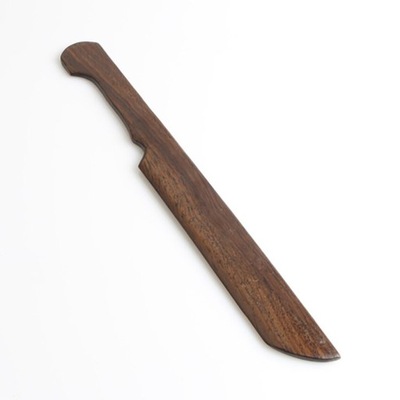 Styl noża z czarnego drewna Drewniany nóż do cięci