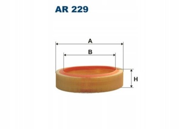 ФИЛЬТР ВОЗДУХА ФИЛЬТРON AR 229 RENAULT/ARO