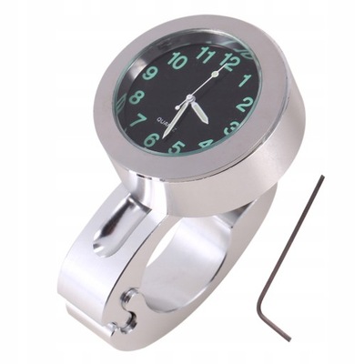 STEERING WHEEL UNIVERSAL CLOCK FOR MOTORCYCLE  