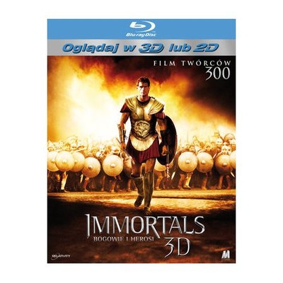 IMMORTALS BOGOWIE I HEROSI BLU RAY MARGOLIS