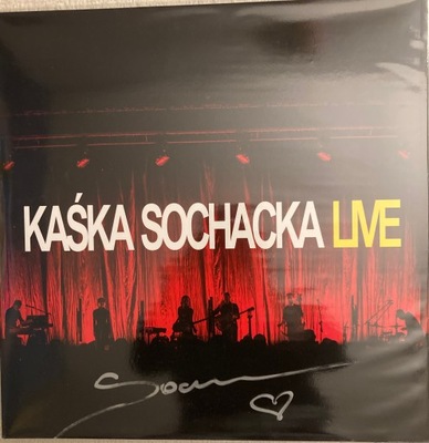 Kaśka Sochacka Live 2LP Winyl z autografem