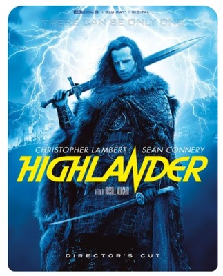 NIEŚMIERTELNY Highlander 1986 4K Ultra HD Blu-ray UHD Christopher Lambert