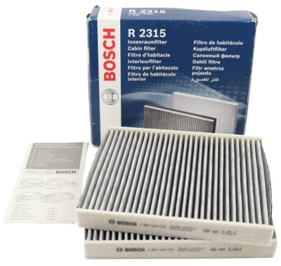 BOSCH R2315 FILTRO INTERIOR Z WEGLEM AKTYWNYM  