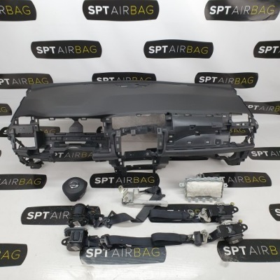 Nissan leaf ii 2 приборная панель консоль подушки безопасности ремни подушка безопасности фото №1