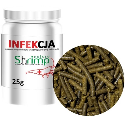 Shrimp Nature INFEKCJA 25g - pokarm antybakteryjny