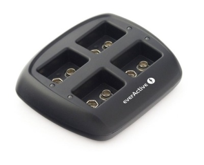 ŁADOWARKA AKUMULATORKÓW Ni-MH 6F22 9V everActive