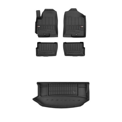 SET MATS RUBBER I MAT DO KIA SOUL I 2008-2013  