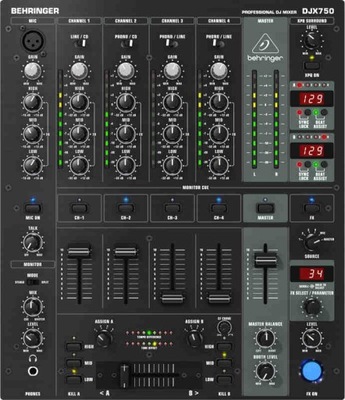 Behringer PRO MIXER DJX750 - mikser DJ