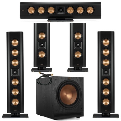 KLIPSCH ON-WALL RP-640D RP-240D SPL-120 Zestaw 5.1 500 W