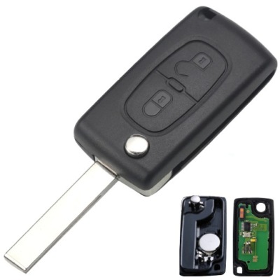 Ключ pilot peugeot 207 2006+ 307 2006+ 433mhz фото №1